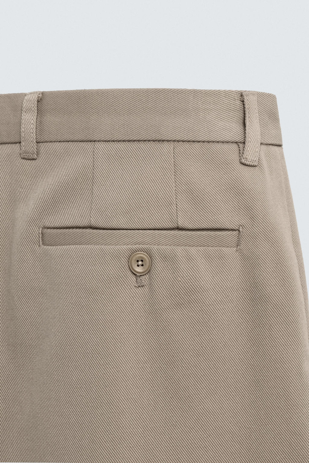 TEXTURED STRAIGHT-LEG TROUSERS