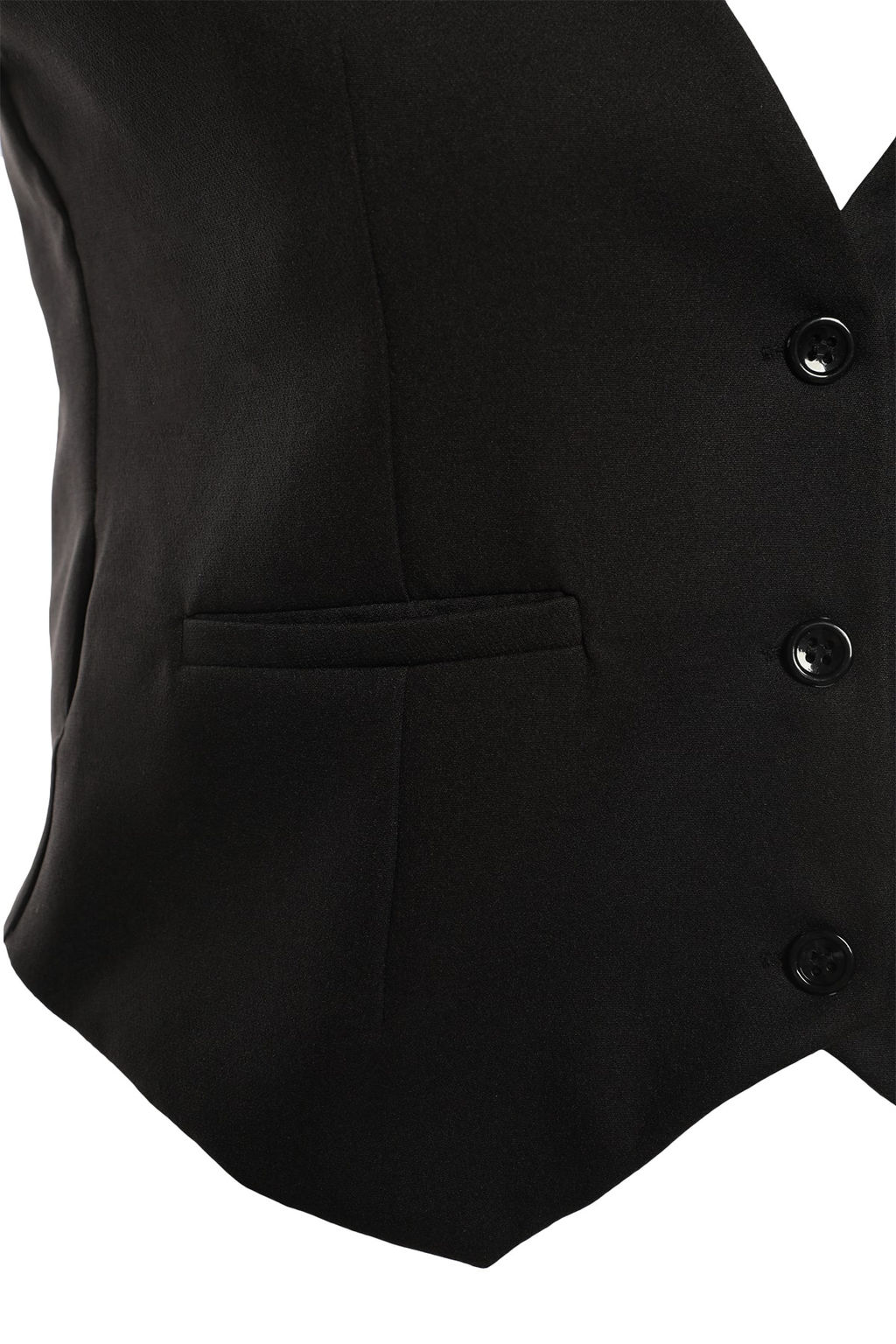 TRENDYOLMILLA Siyah Regular Dokuma K?sa/Crop Yelek TWOSS22YE0053 фото 19