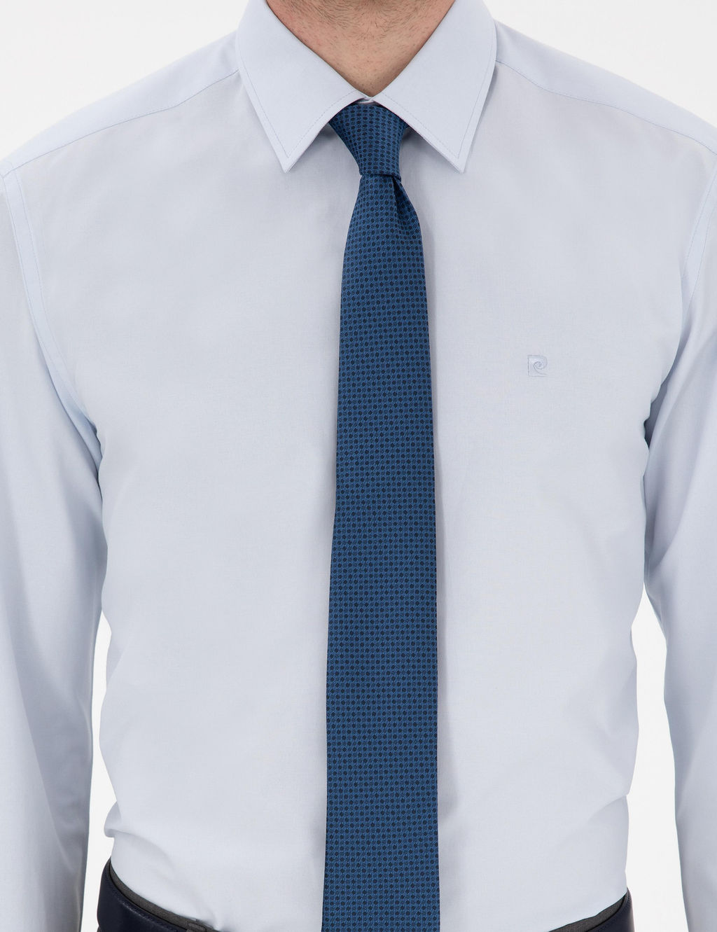 A__k Mavi Regular Fit Uzun Kollu Basic G_mlek