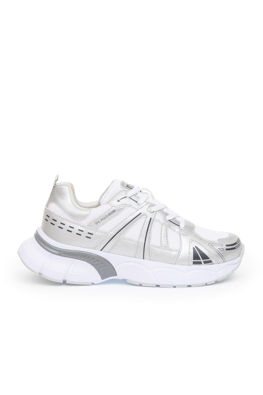 Kad_n Gri Spor Ayakkab_ Sepette S_rpriz _ndirim - U.s. polo assn фото 2