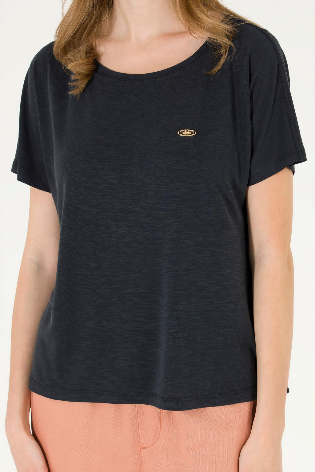 U. S. Polo Assn Женская черная футболка с круглым вырезом - U.s. polo assn фото 13