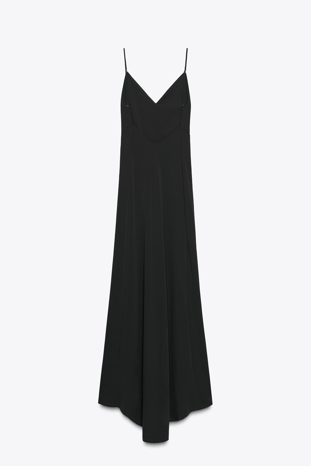 LONG CREPE DRESS - Zara фото 7