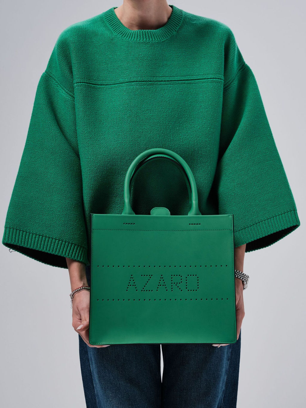 Сумка Azaro 30586 зеленая весна