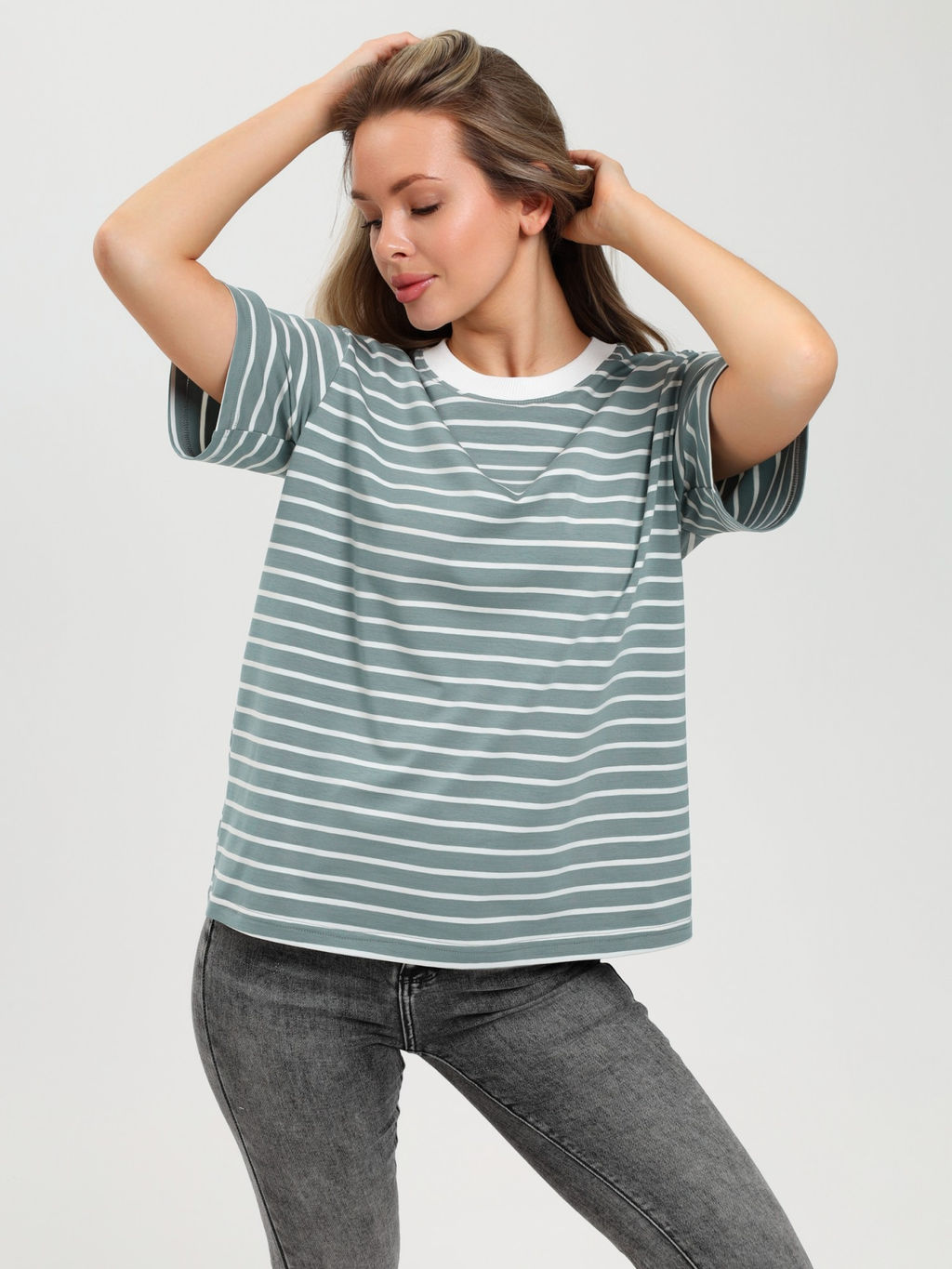 Футболка Брина-2 из хлопка с лайкрой VIOTEX - Виотекс фото 71