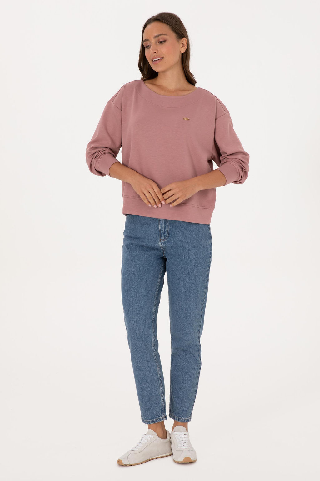 Kad_n Orkide Sweatshirt Sepette S_rpriz _ndirim - U.s. polo assn фото 4