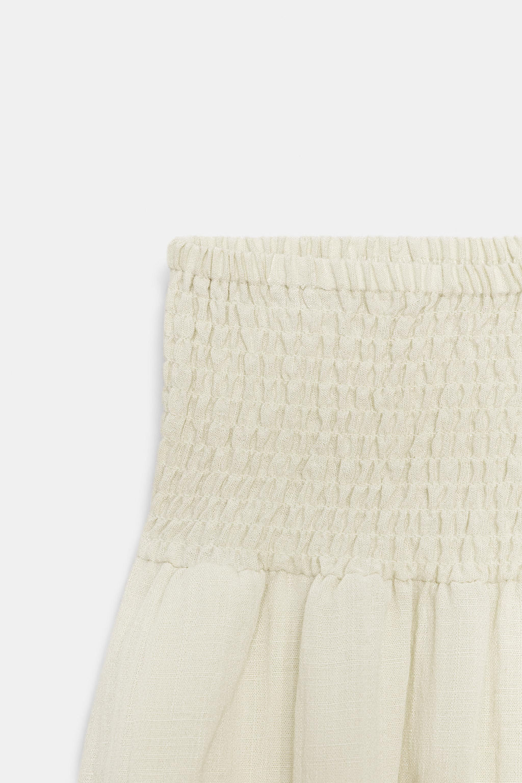 PANTAL?N CINTURA EL?STICA / Beige - Zara фото 7