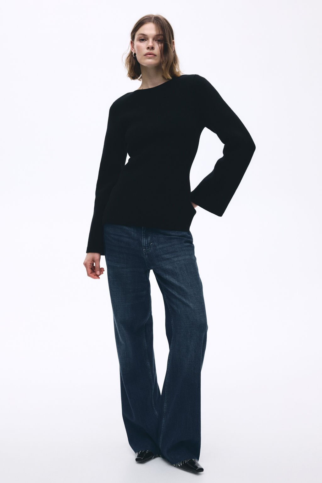 Wide High Jeans - H&m фото 6
