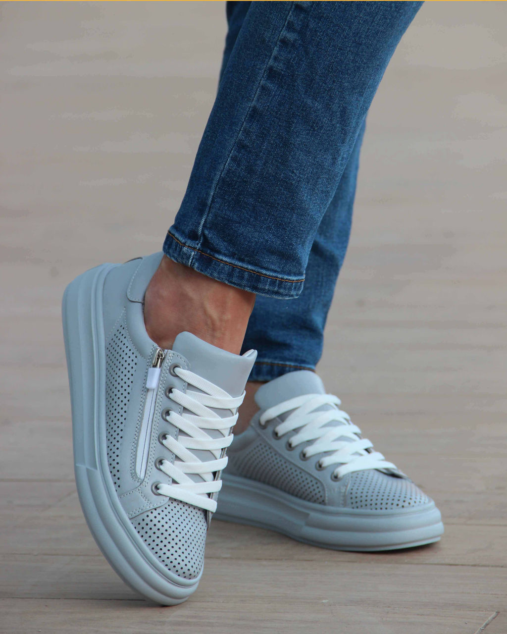 Кеды 166.P.Lusi22gr. Серый