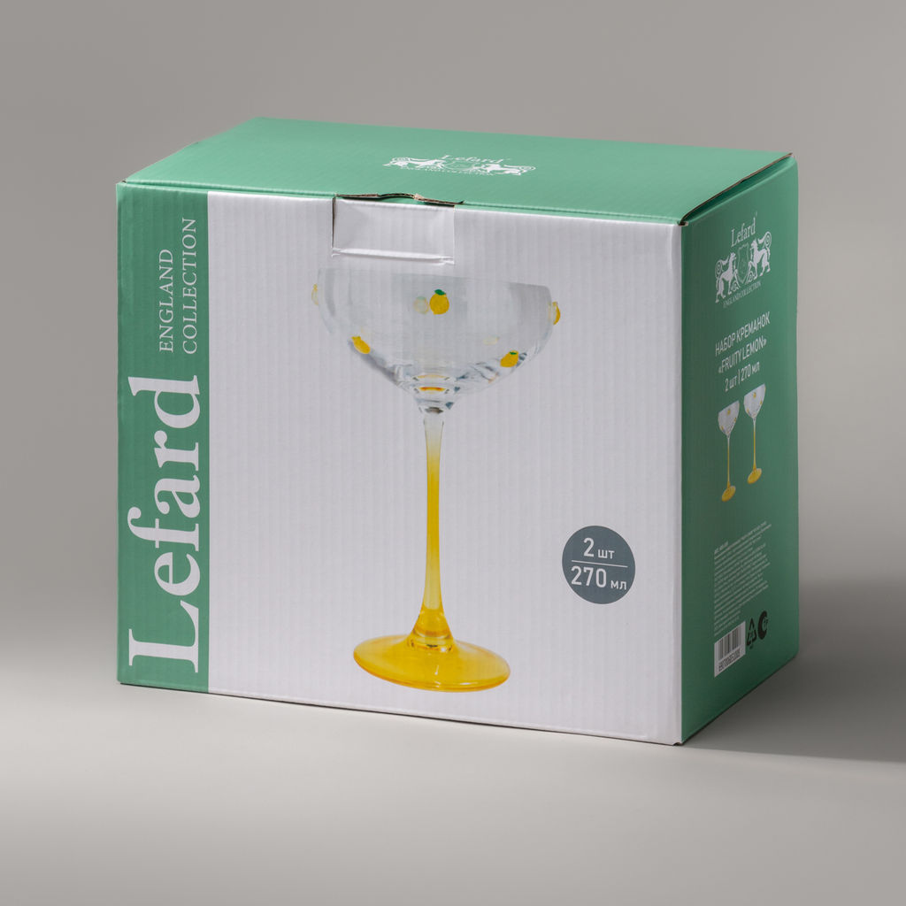 НАБОР КРЕМАНОК FRUITY LEMON ИЗ 2 ШТ. 270 МЛ - Lefard фото 2
