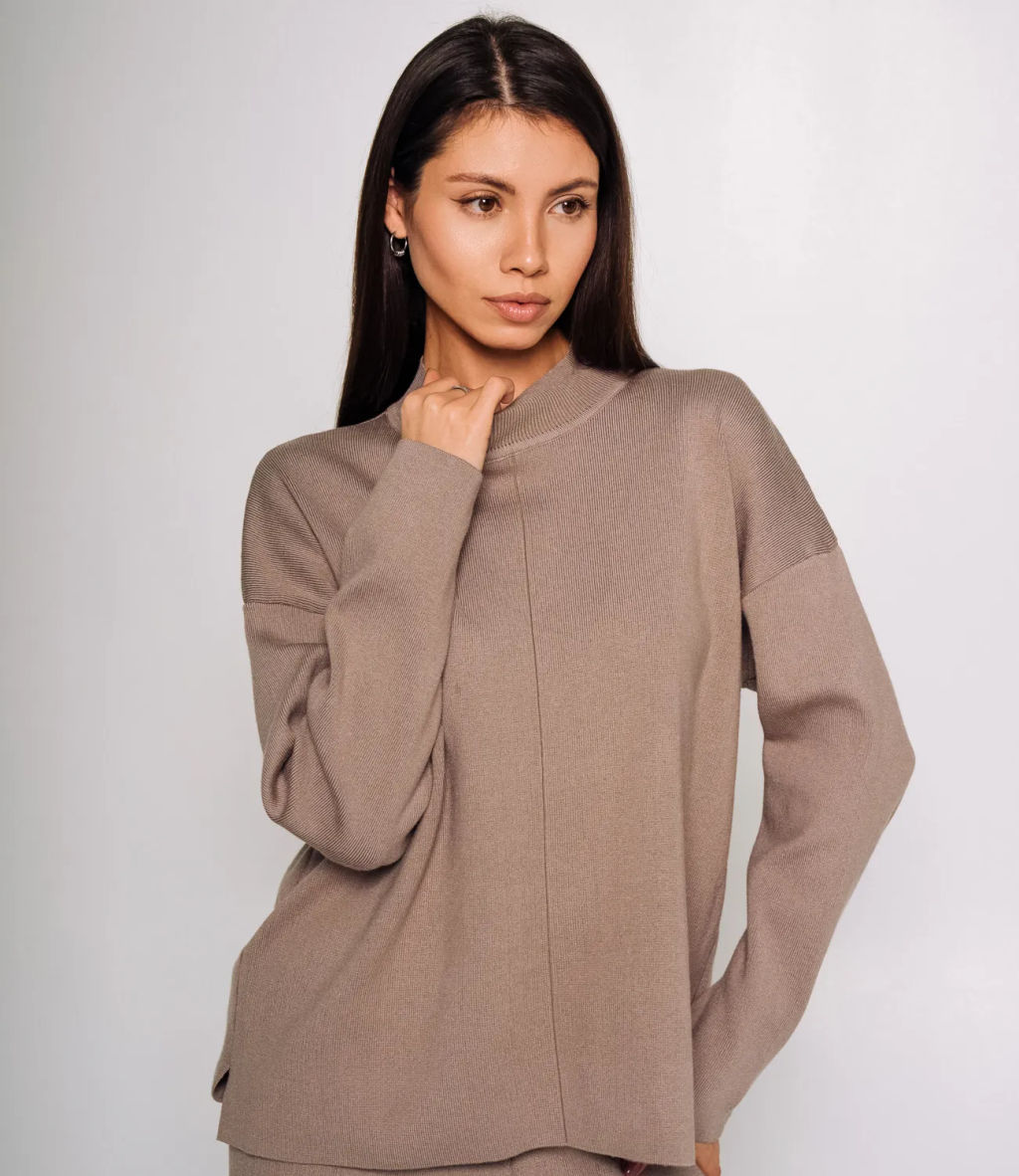 Костюм #КТ651 (1), бежевый