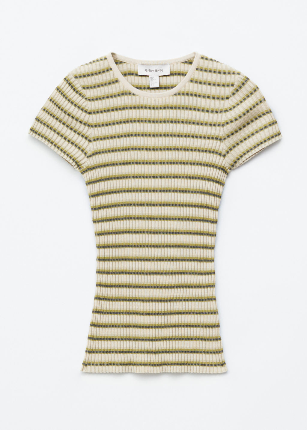 Camiseta de punto de canal? a rayas - H&m фото 2