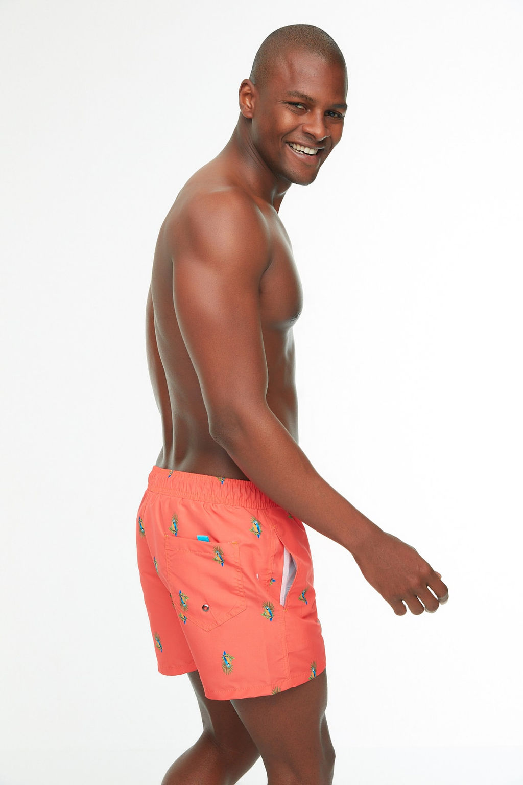 K?rm?z? K?sa Boy Tropik Mayo Deniz Sortu TMNSS22DS0003