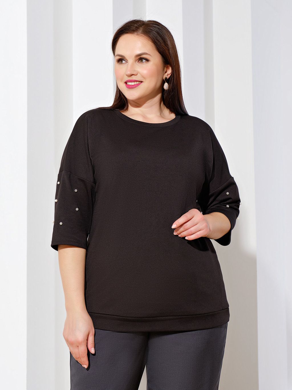 Джемпер 0027-40 черный