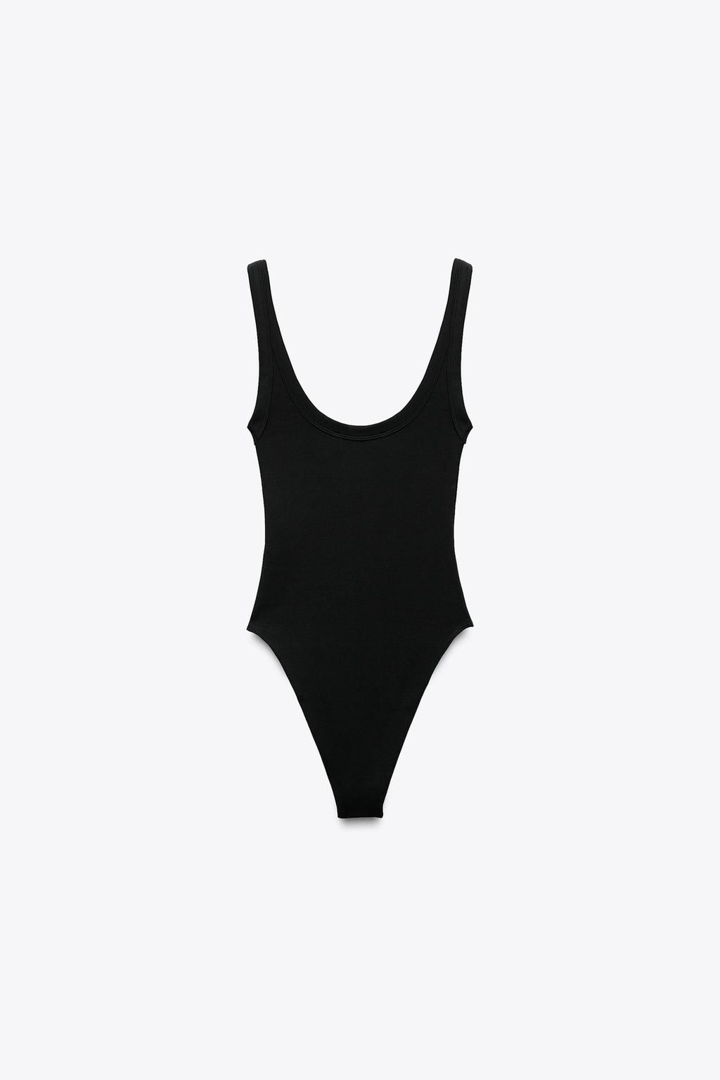 RIBBED BODYSUIT - Zara фото 22