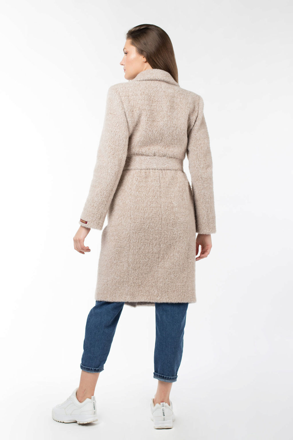 Пальто женское демисезонное (пояс) - El podio фото 4