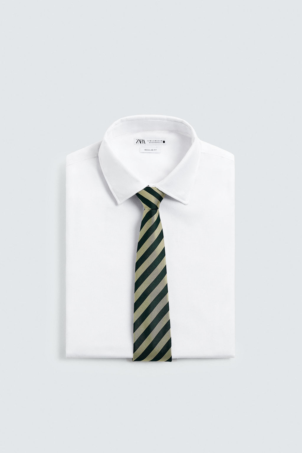 100% SILK STRIPED LIMITED EDITION TIE - Zara фото 9