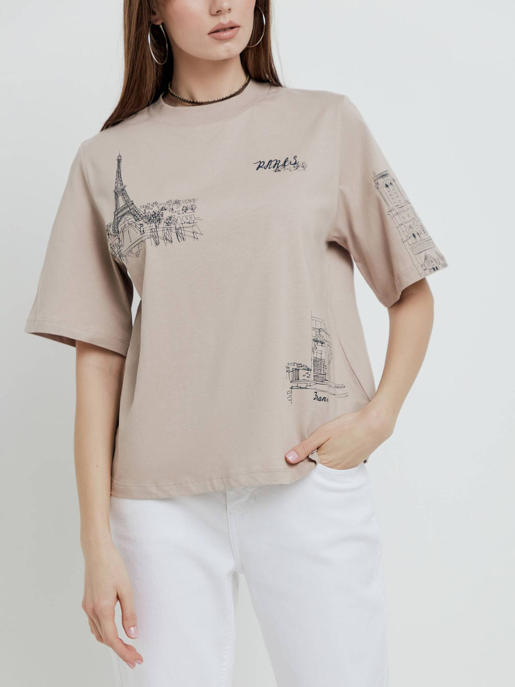 CONTE LD 1741 Футболка женская beige