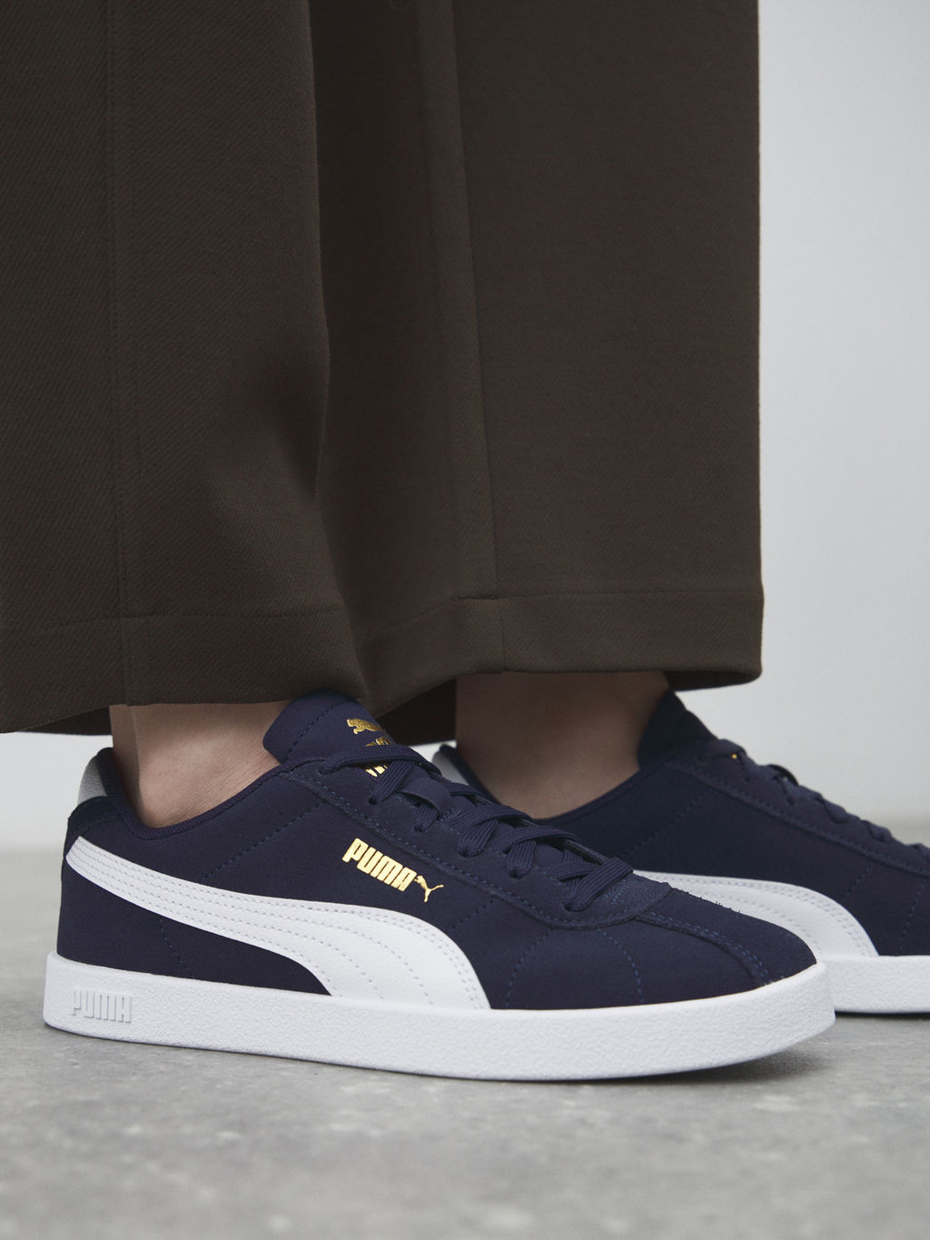 Кеды PUMA Puma Club II Артикул 4587625, темно-синий