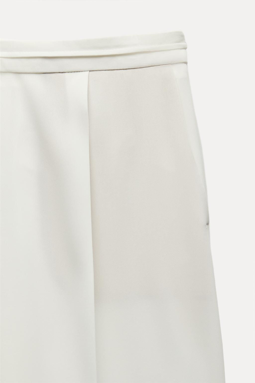 TROUSERS WITH PLEATED WAIST - Zara фото 6