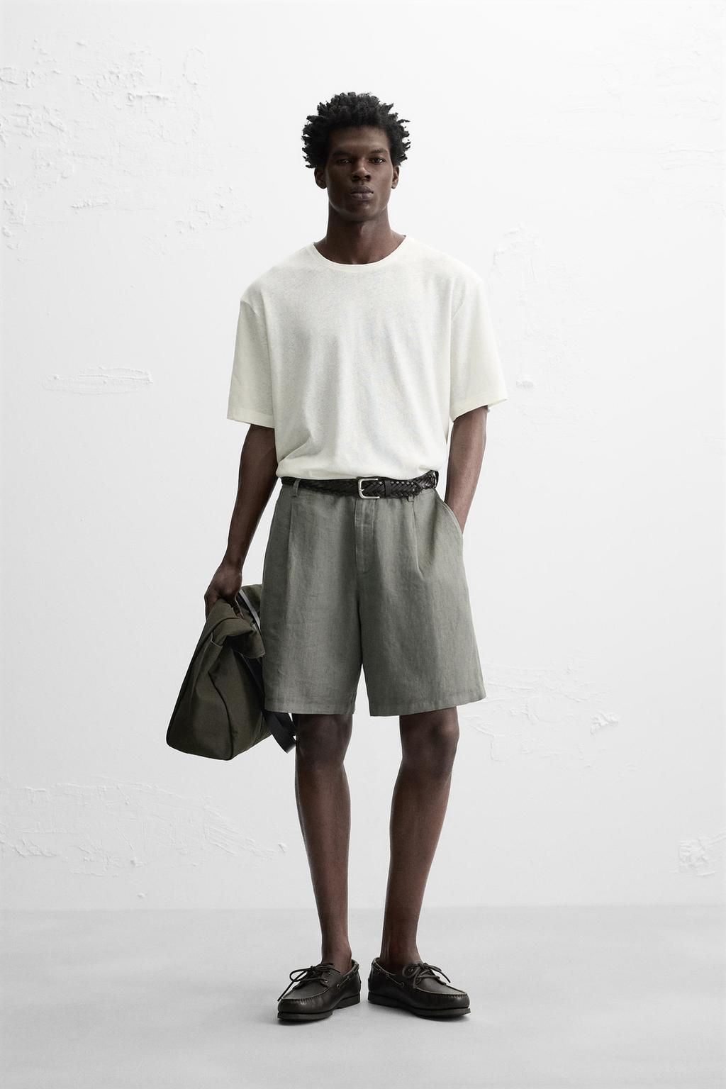 LINEN - COTTON T-SHIRT