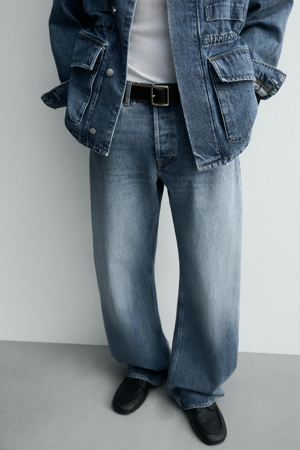 LIMITED EDITION BARREL FIT JEANS - Zara фото 5
