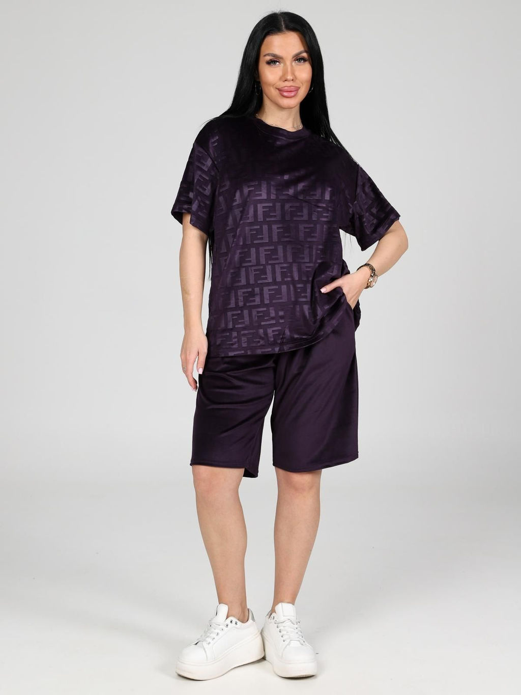 IV-CAPRIZ Чиэра-Жаккард - костюм из велюра с лайкрой  фото 32