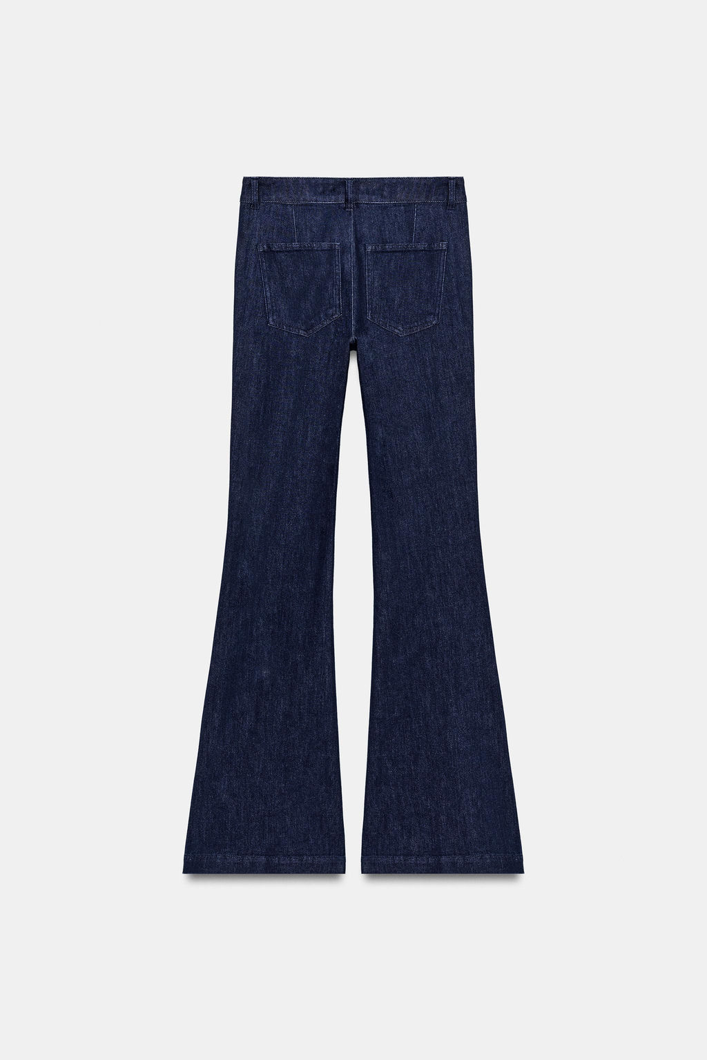 FLARE TROUSERS WITH SEAM DETAIL - Zara фото 8
