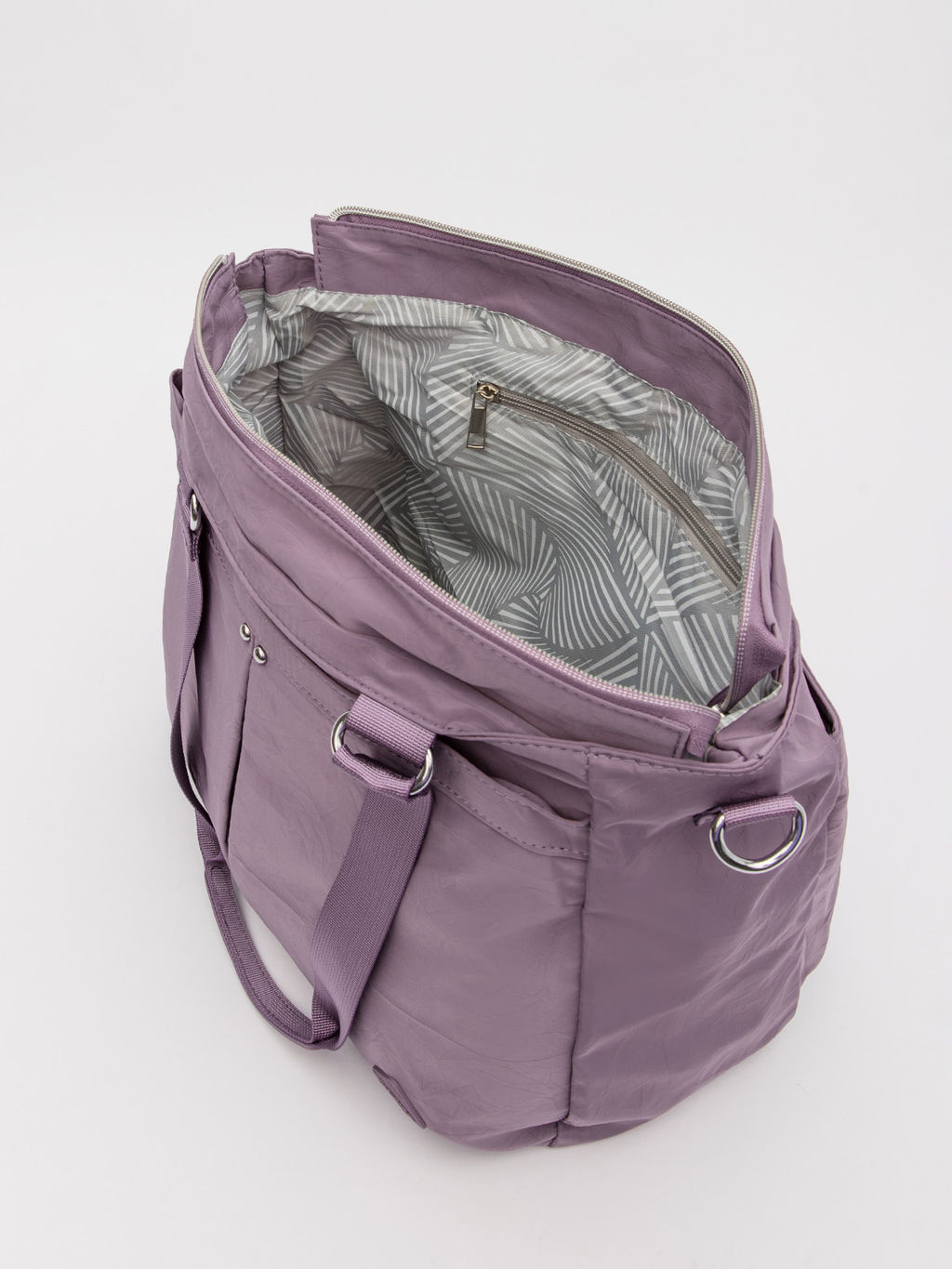 Сиреневый шоппер S.Lavia  фото 5