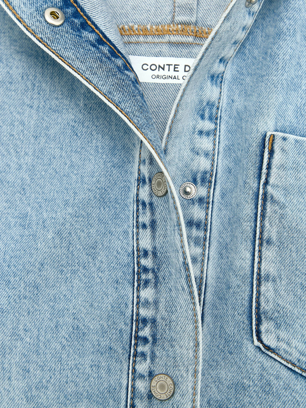 CONTE CON-925 Ветровка джинсовая женская light blue