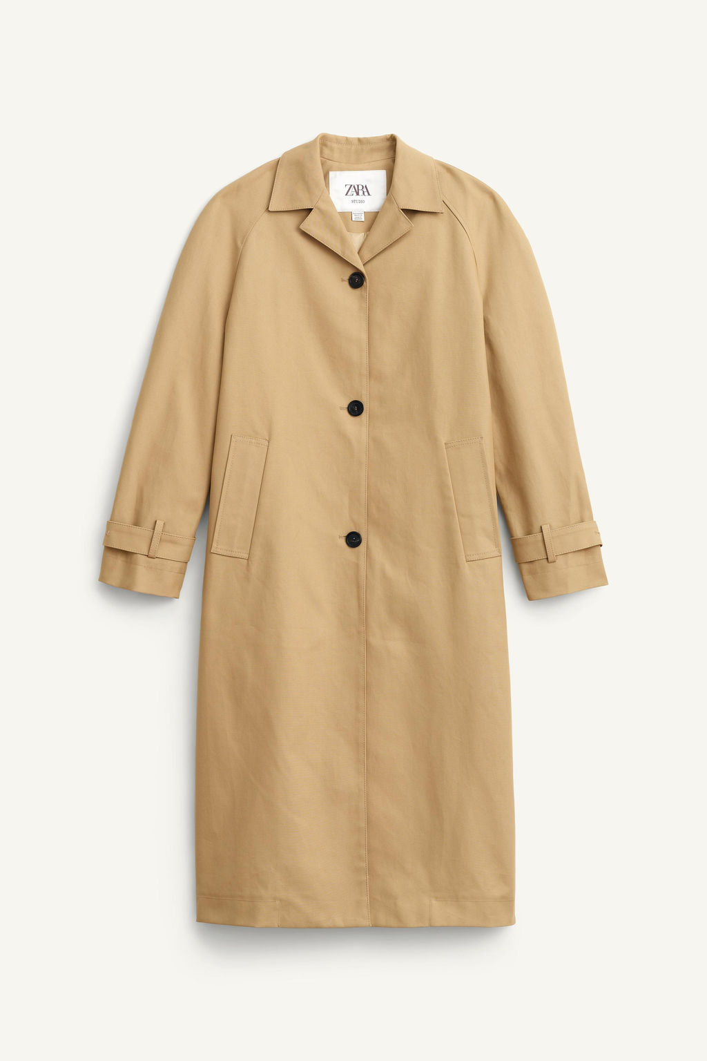 LIMITED EDITION STRAIGHT TRENCH COAT - Zara фото 5