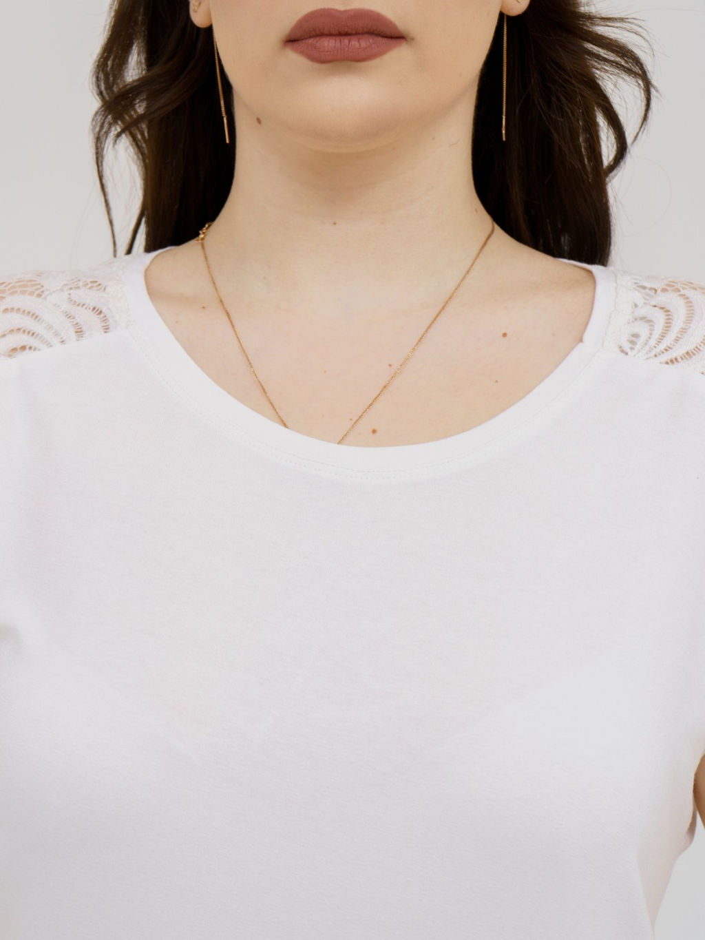 Футболка Кимоно-кружево Вискоза 95%, лайкра 5% - Ивассорти фото 20