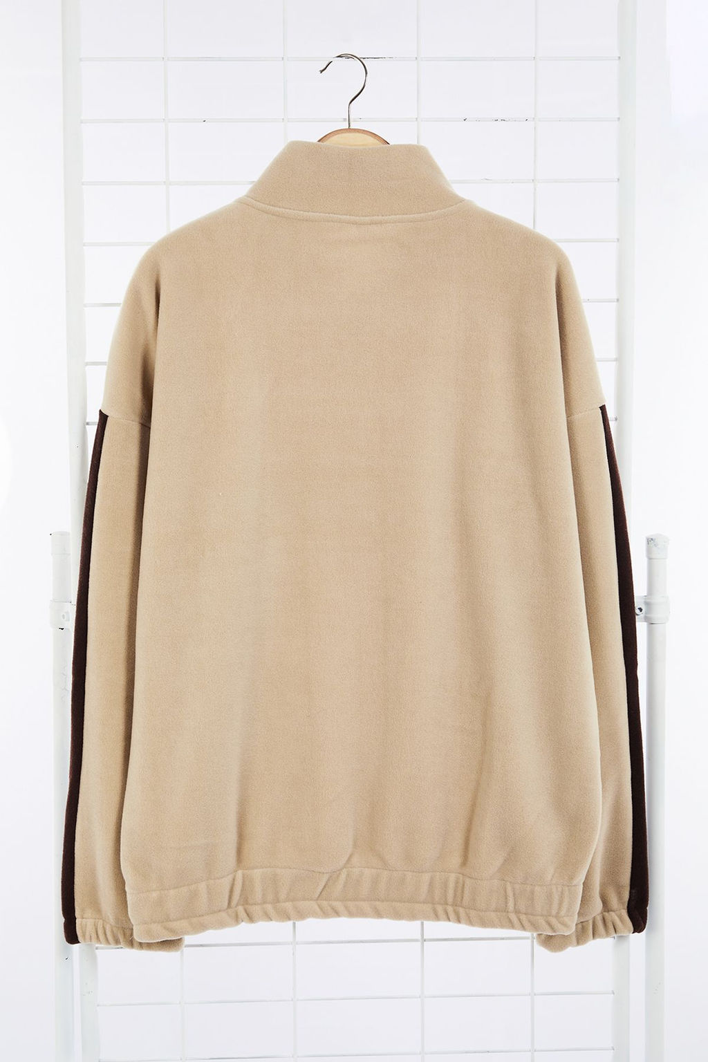 TRENDYOL MAN Antrasit Unisex Oversize/Genis Kesim Dik Yaka Fermuarl? Anti-pilling Polar Sweatshirt TMNAW24SW00034 - Trendyolmilla фото 8