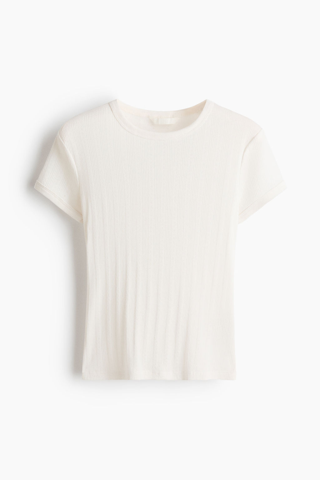 Camiseta en punto pointelle - H&m фото 4