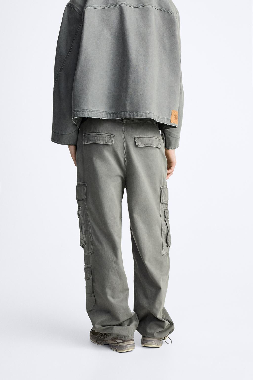 CARGO TROUSERS WITH POCKETS - Zara фото 5