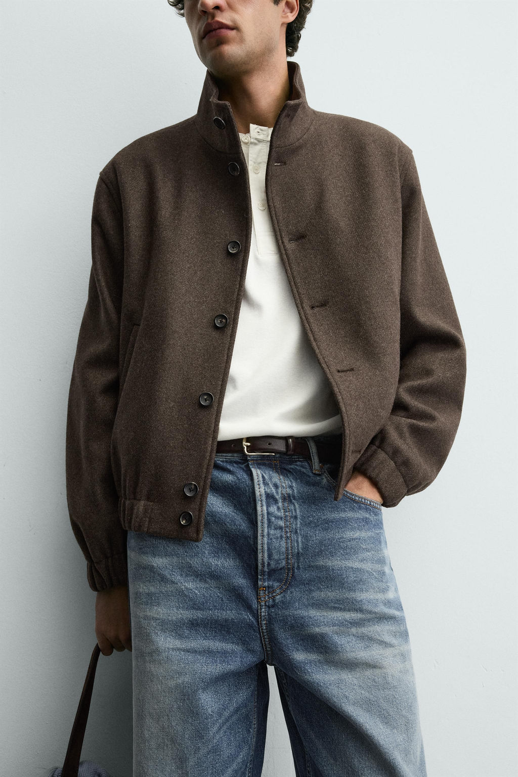 WOOL BLEND JACKET - Zara фото 5