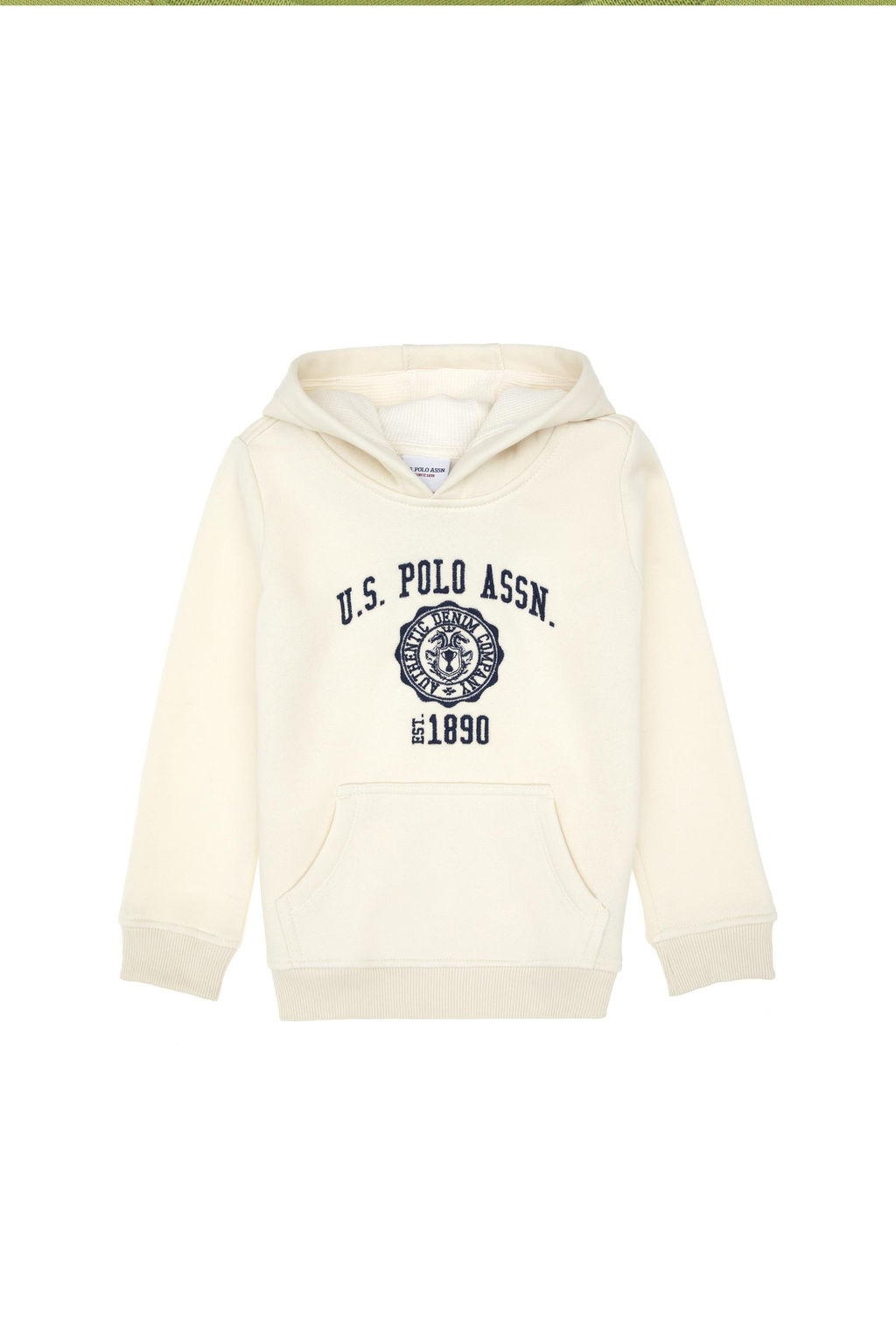 Кремовый свитшот для мальчика Неожиданная скидка в корзине - U.s. polo assn фото 2