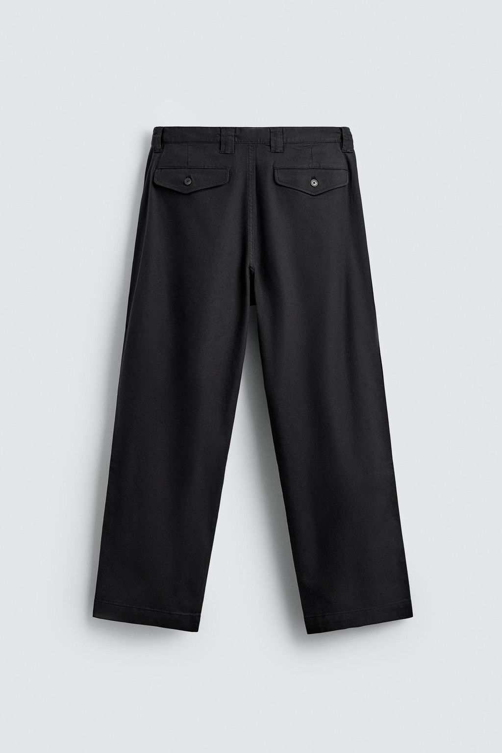 RELAXED FIT PLEATED TROUSERS - Zara фото 7
