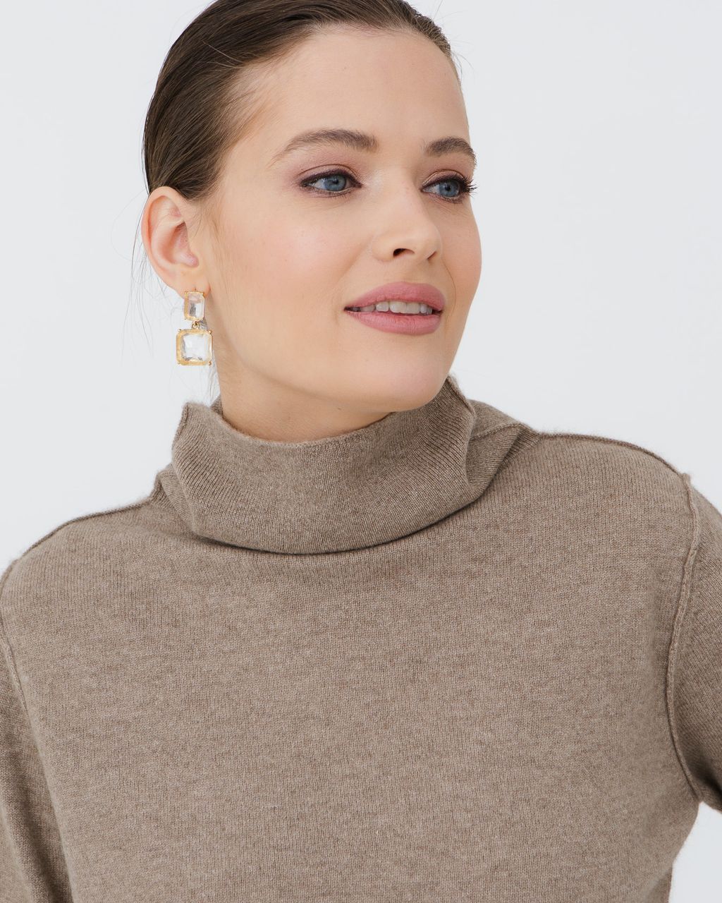 Джемпер кашемировый 12107 капучино