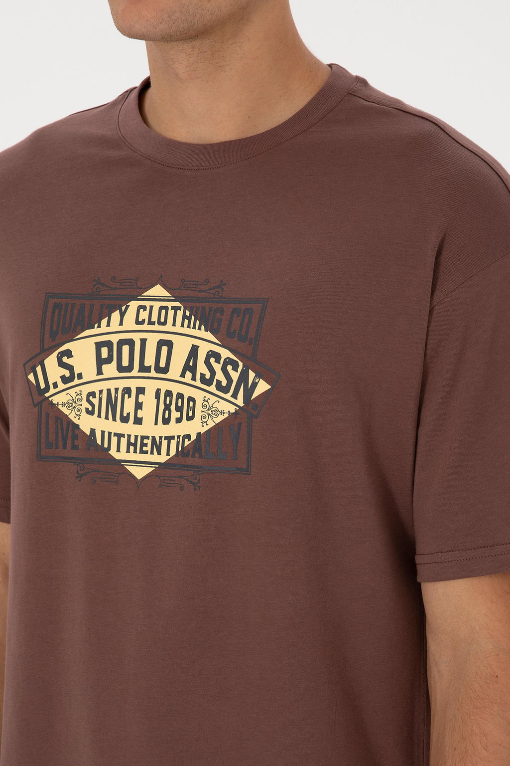 Erkek Kahverengi Ti__rt - U.s. polo assn фото 7