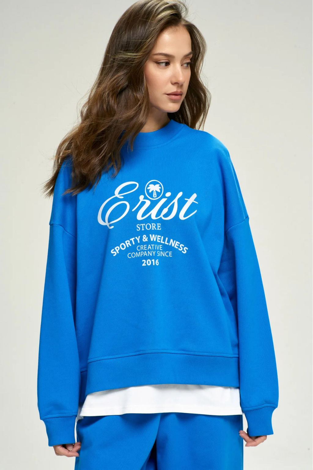 Свитшот Wellness Electric Blue