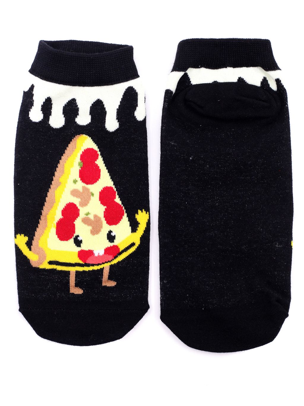 Короткие носки р.35-40 Fast food Пицца - Krumpy фото 3