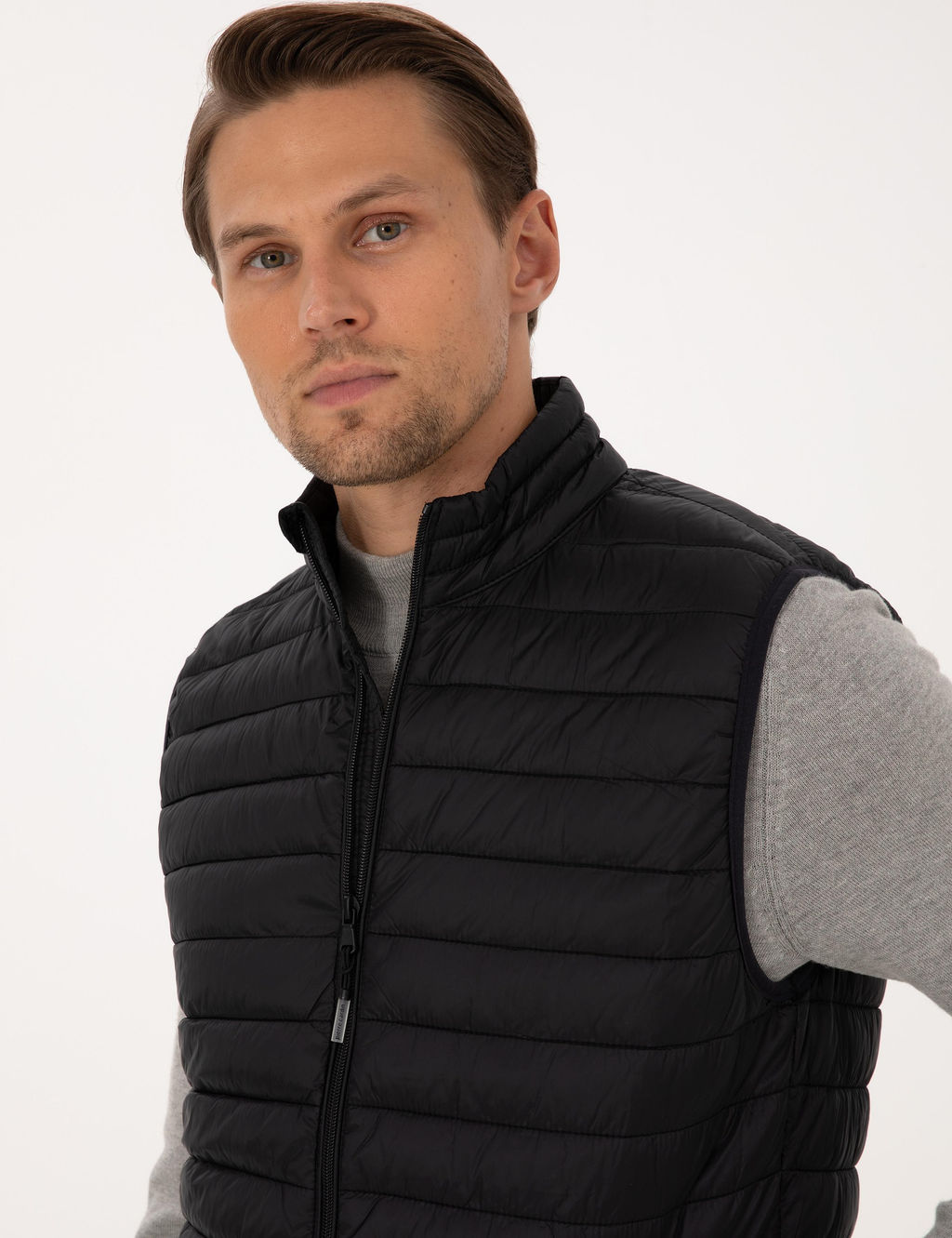 Siyah Kapitone Yelek - Pierre cardin фото 2