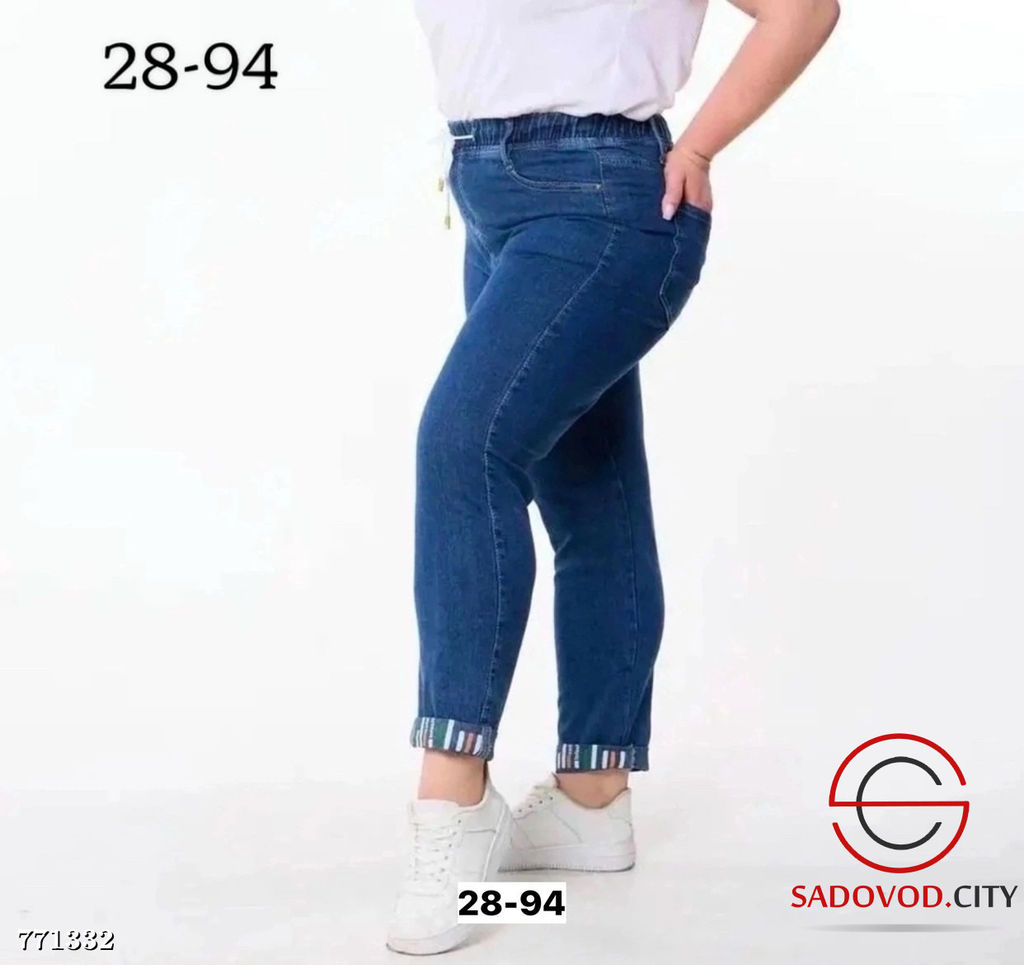 Джинсы на резинке женские - Bruno фото 2