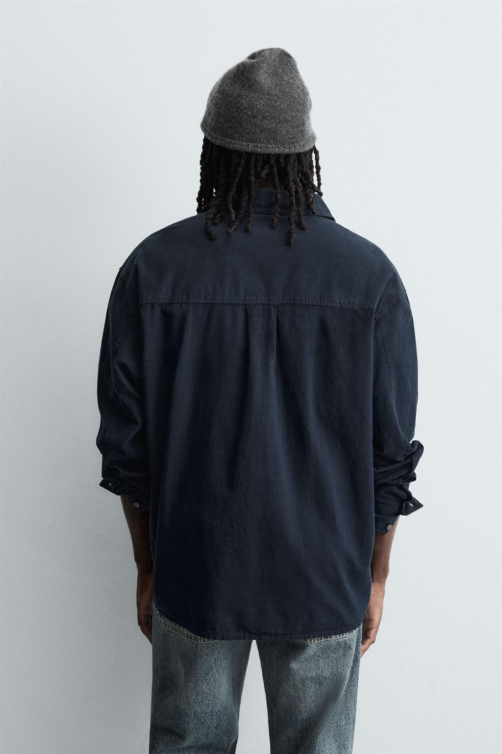 RELAXED FIT CHECK SHIRT - Zara фото 8