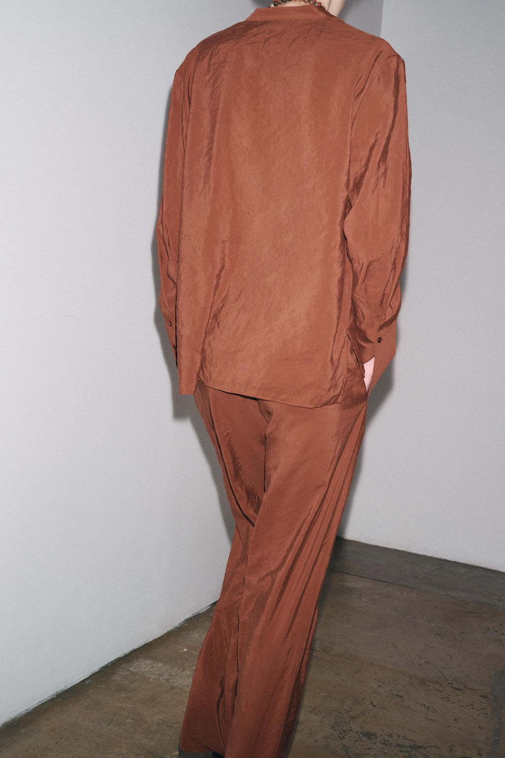 ZW COLLECTION FLOWING SHIRT - Zara фото 3