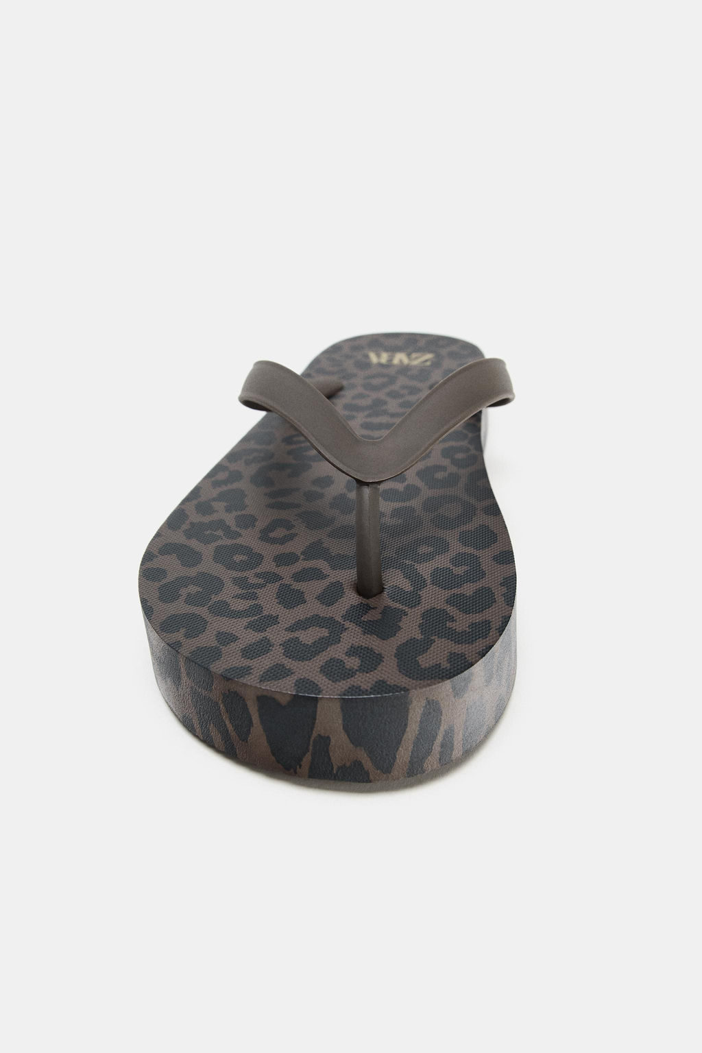 SANDALIA PLANA ESTAMPADA / Leopardo - Zara фото 5