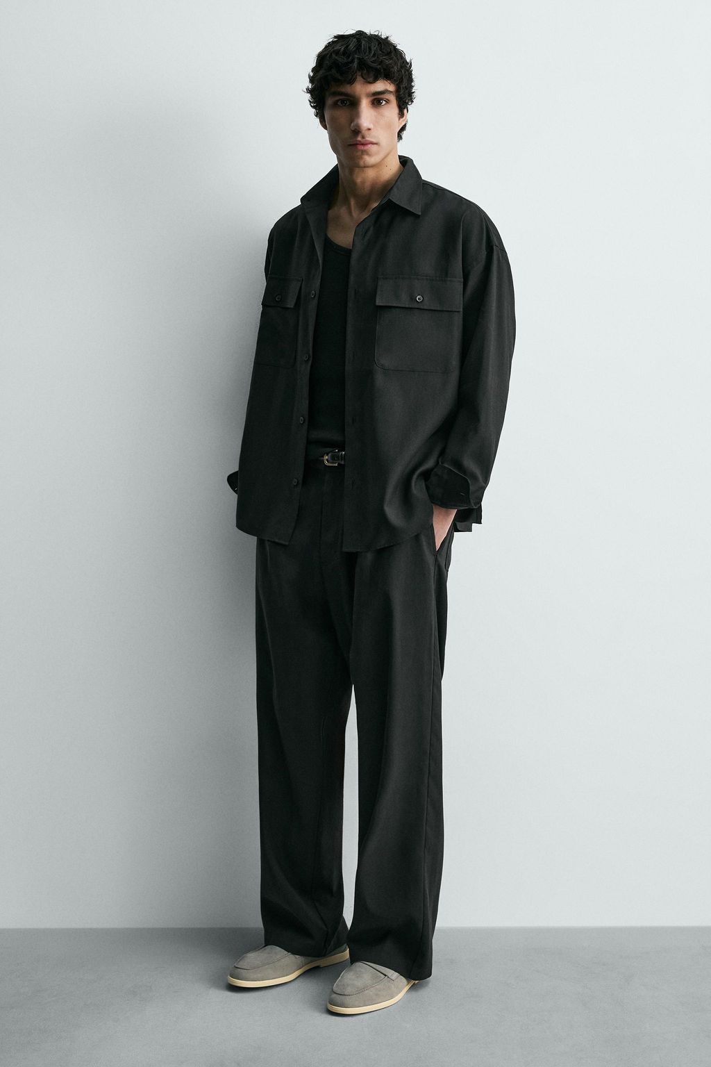 CASUAL LEATHER LOAFERS - Zara фото 9