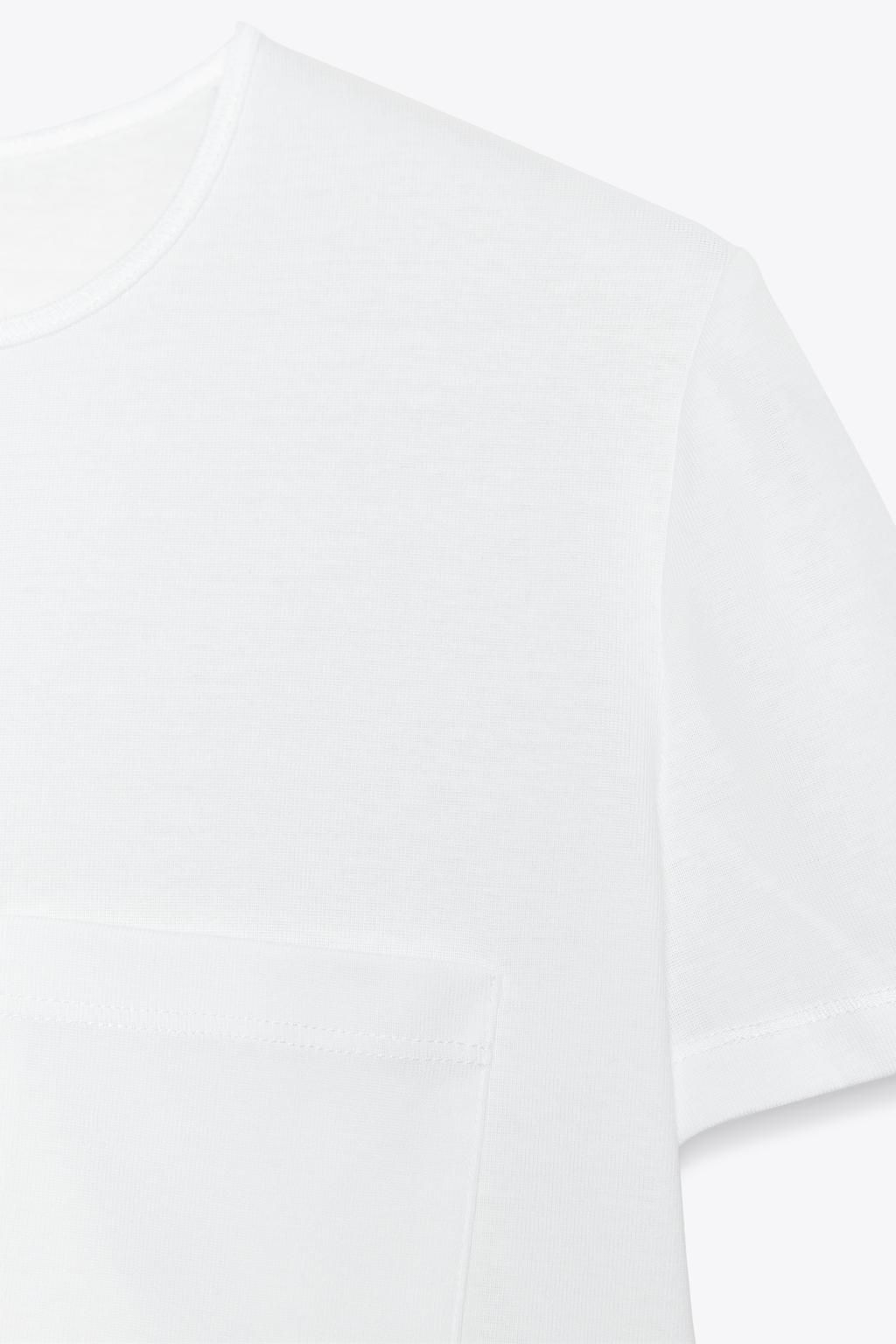 MERCERISED COTTON T-SHIRT - Zara фото 12