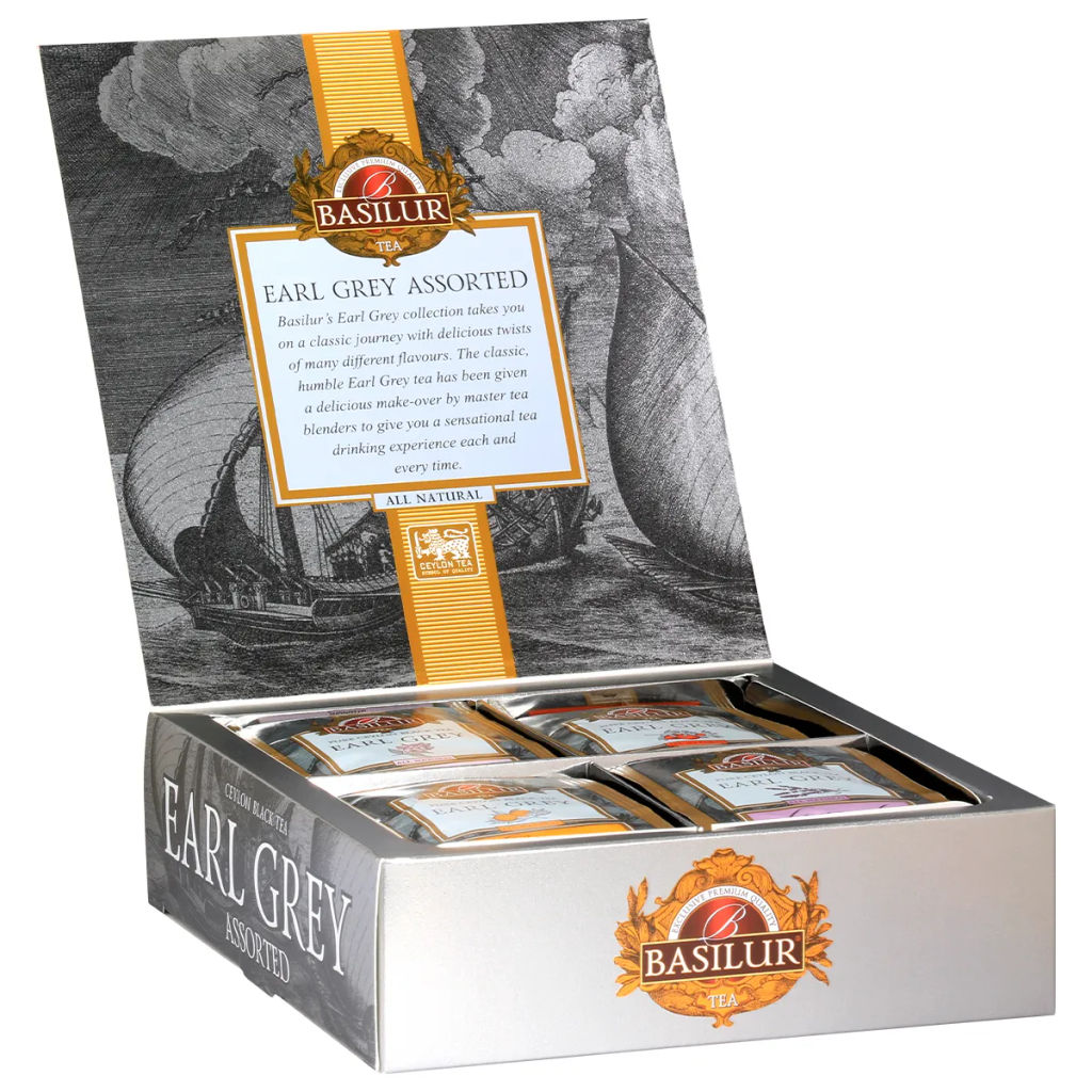 Коллекция Чайная книга/ Эрл Грей 32 / (72253) ЖБ чай саше / (BASILUR)