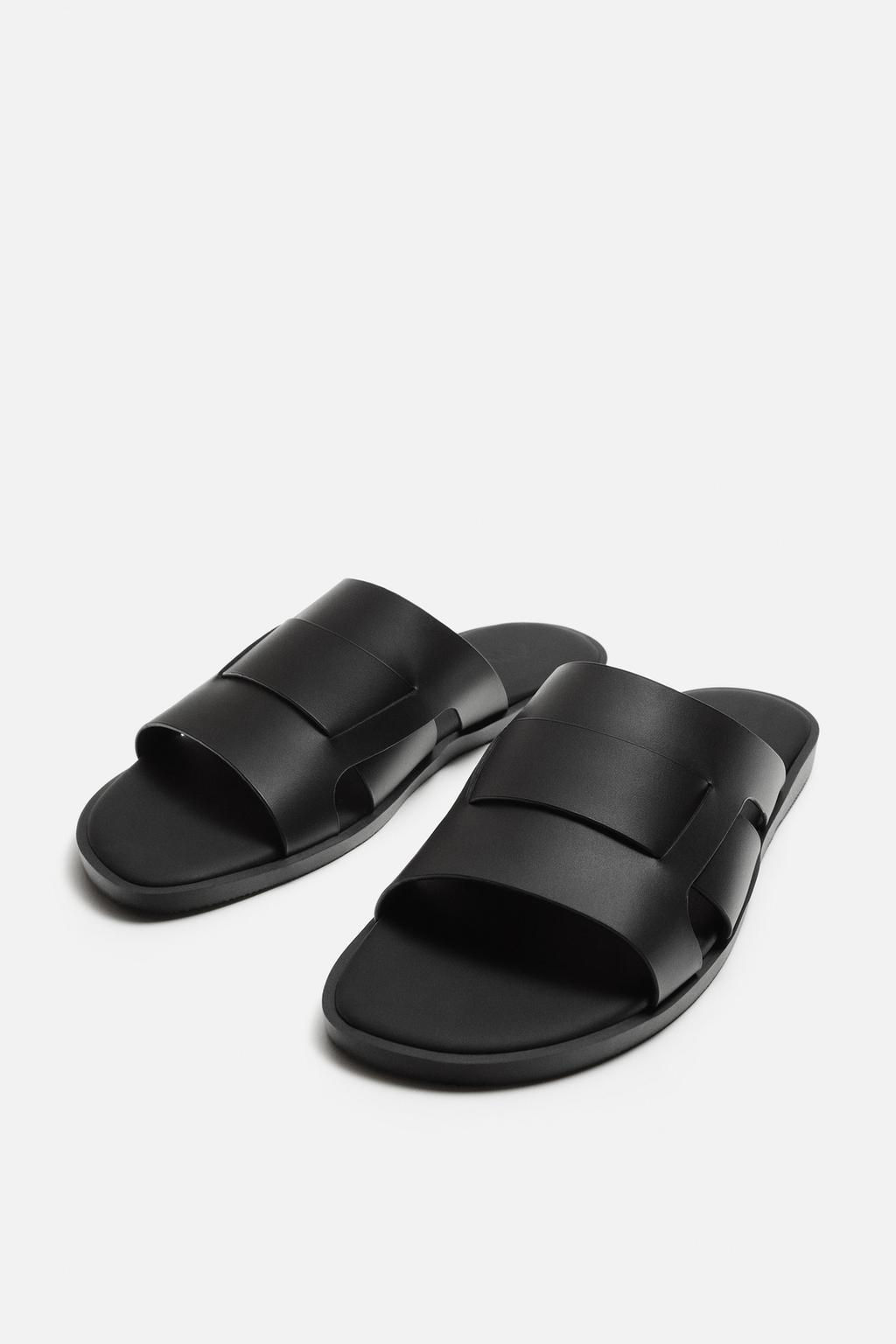 LEATHER SANDALS - Zara фото 6